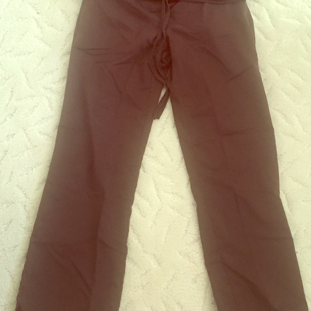 Grey's Anatomy brown scrub pants